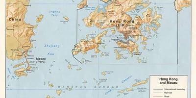 Mapa ng barra Macau