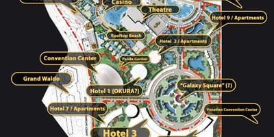 Galaxy Macau mapa ng palapag