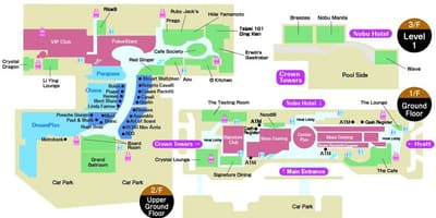 Mapa ng lungsod ng mga pangarap Macau