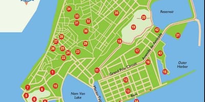 Macau sightseeing mapa