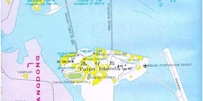 Mapa ng Macau city