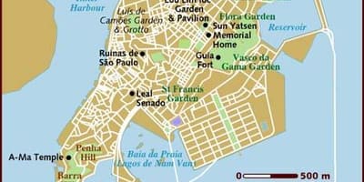 Macau mapa sa ingles