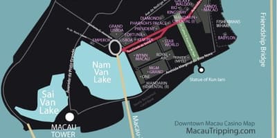 Mapa ng mgm Macau