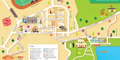 Mapa ng taipa village mapa